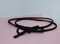 Strikhaarbandje black